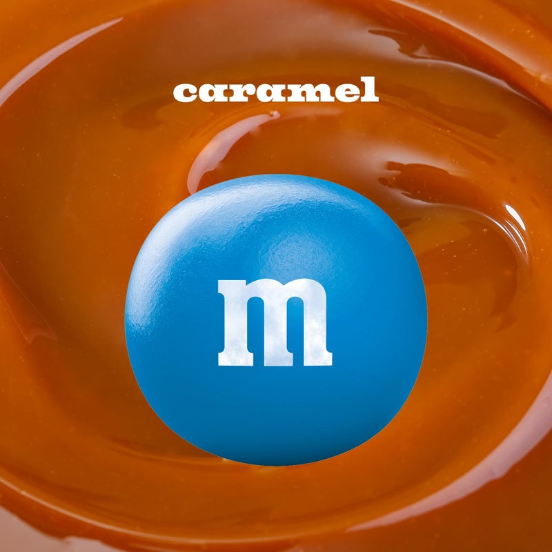 M&M's Caramel Milk Chocolate Christmas Candy, Party Size, 34 oz Resealable Bulk Candy Bag - Image 2